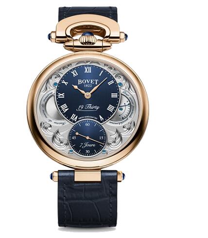 Replica Bovet Watch 19Thirty Fleurier Red gold 42mm NTR0023